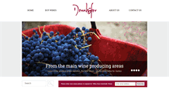 Desktop Screenshot of dennhoferwines.com